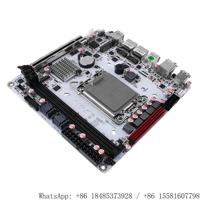 LGA1700 Q670 Mini ITX NAS Main - đánh giá và giá Nas Motherboard 8 Sata Mini Itx
