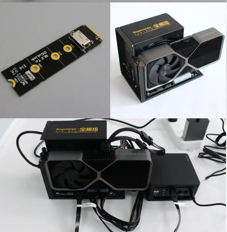 For M.2 NVMe To SFF8612 Oculin - đánh giá và giá Oculink Egpu Mini Pc